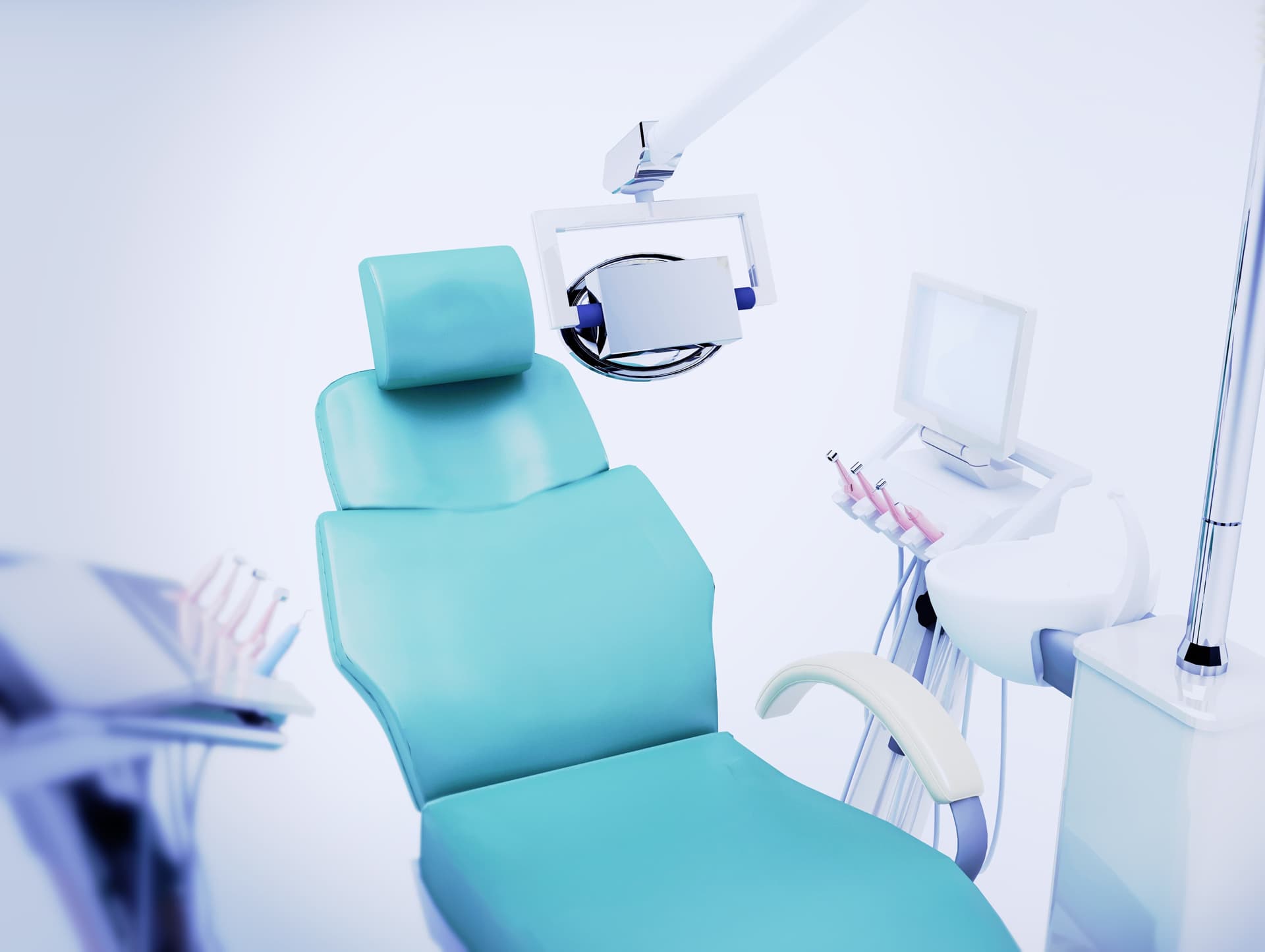 Gabinete dental equipado en la clínica Centro Dental San Pablo de Ferrol